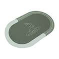thumbnail image 2 of Xihbxyly Especiales Del Día Alfombrilla de Baño Superabsorbente, Antideslizante, Diatomeas, Secado Rápido, Suave, para Ducha, Bañera y Exterior, 2 of 7