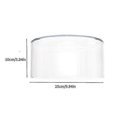 thumbnail image 2 of Round Clear Acrylic Fillable Cake Display Board Cake Edge Smoother Scraper Decor Baking Tools Party Wedding Cake Stand Tools, 2 of 3