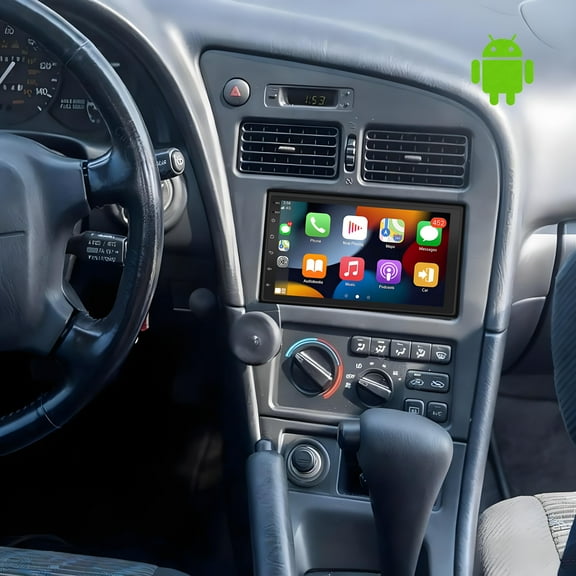 Corfhy Car Radio for TOYOTA Celica 1990-1999 Android 13 Fit for Wireless CarPlay/Android Auto, 7" Touch Screen/GPS Navigation/Bluetooth/FM, 2 32G