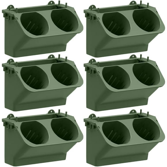 Revolutionize Your Gardening Experience With Our Easy To Clean Hanging Plant Pots, Self Watering Vertical Garden Planter For Your Urban Jungle, 6PCS