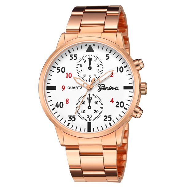 Relojes de lujo de la manera del de acero inoxidable para el hombre de cuarzo de pulsera analógico ANMAO MXCH1220-1954WAT