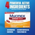 thumbnail image 5 of Mucinex Sinus-Max Pressure, Pain & Cough Medicine, OTC Headache Relief, 20 Caplets, 5 of 14