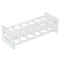 thumbnail image 2 of Desktop Shelf, Elegant Stable Practical Glass Rack, Durable Restaurant Bar Decoration For Store Shop 2 Row X 6 Holes, 2 of 8