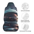 thumbnail image 5 of Yiaed Astronaut Helmet Reflections Print Car Seat Covers,Universal Auto Seats Protector Fits for Car,SUV Sedan,Truck,Automotive Seat Covers & Accessories(Two packs), 5 of 7