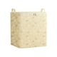thumbnail image 2 of Bolsa de almacenamiento con cremallera no tejida | Organizador de ropa de gran capacidad | Cesta de almacenamiento de edredón plegable para mudanzas y viajes | Cubo de mano ligero e inodoro, 2 of 2