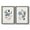 Barnwood Grey, variant on Fresh Start I - Premium Framed Canvas 2 Piece Set - Ready to Hang