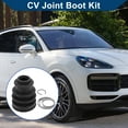 thumbnail image 2 of Unique Bargains No.95534990301 CV Joint Boot Kit W/ Clamps for Porsche Cayenne 2003-2006 08-18 Inner Constant Velocity Joint Boot Strong Durable Rubber 1 Set Black, 2 of 7