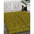 thumbnail image 3 of Ahgly Company Machine Washable Indoor Rectangle Transitional Orange Gold Area Rugs, 8' x 12', 3 of 7