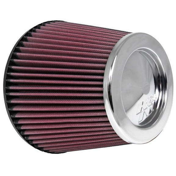 K&N Universal Clamp-On Air Filter: High Performance, Premium, Washable, Replacement Filter: Flange Diameter: 6 In, Filter Height: 6 In, Flange Length: 0.625 In, Shape: Round Tapered, RC-4381