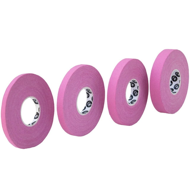 Monkey Tape 0,2 Pouces, 0,3 Pouces, 0,4 Pouces, 0,5 Pouces Ensemble Varié de 4 Rouleaux de Ruban Athlétique - Rose