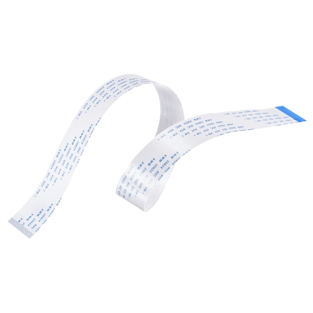 Cable FFC Cinta Plano Flexible 40 Pasadores 0,5mm Paso 400mm Largo Tipo B para LCD 3D Impresora Cámara DVD TV Portátil Audio Paquete de 5 Unique Bargains