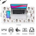 thumbnail image 5 of Long Mouse Pads for Desk,Fairy Princess Animal Pattern Desk Mats on Top Of Desks, Desk Mouse Pad Extra Large with 3mm Non-Slip Base and Stitched Edge for Gaming,Office,Work,Home 31.5"x15.7", 5 of 6