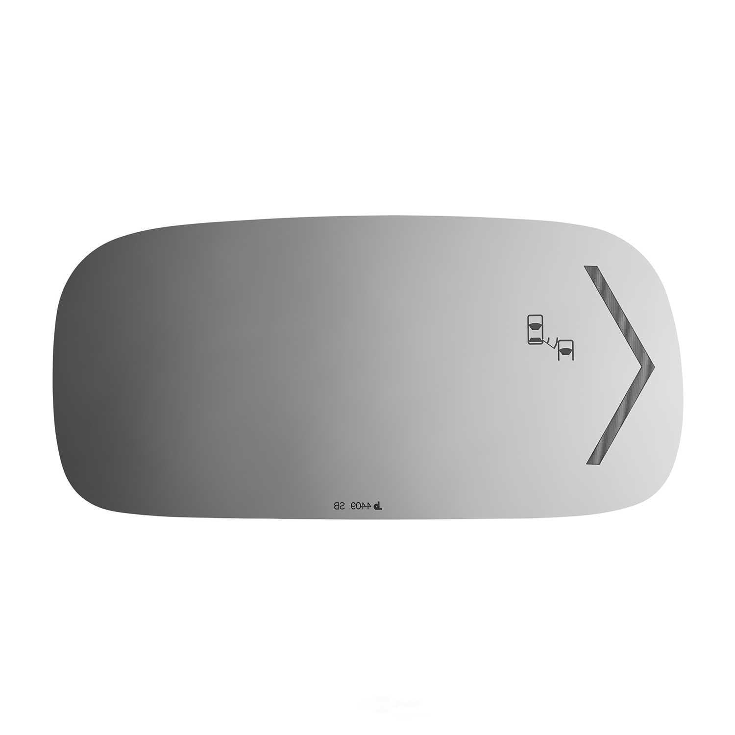 Burco Side View Mirror Replacement Glass - Clear Glass - 4409SB