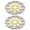 Gold, variant on 1Pair Front Brake Discs Rotors for HONDA CBR 600 F 1995 1996 1997 1998 VFR 750 F 94 95 96 97 98 CBR 400 RR Tri-Arm 1988-1989