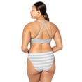 thumbnail image 6 of fresh collection by Fruit of the Loom Women's Cotton Triangle Bralette and Bikini Underwear Set, 6 of 8