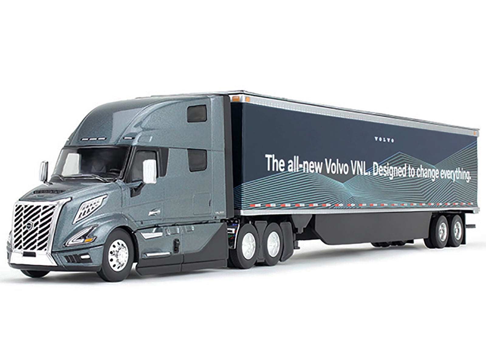 Volvo VNL 860 High-Roof Sleeper and 53' Trailer with Skirts