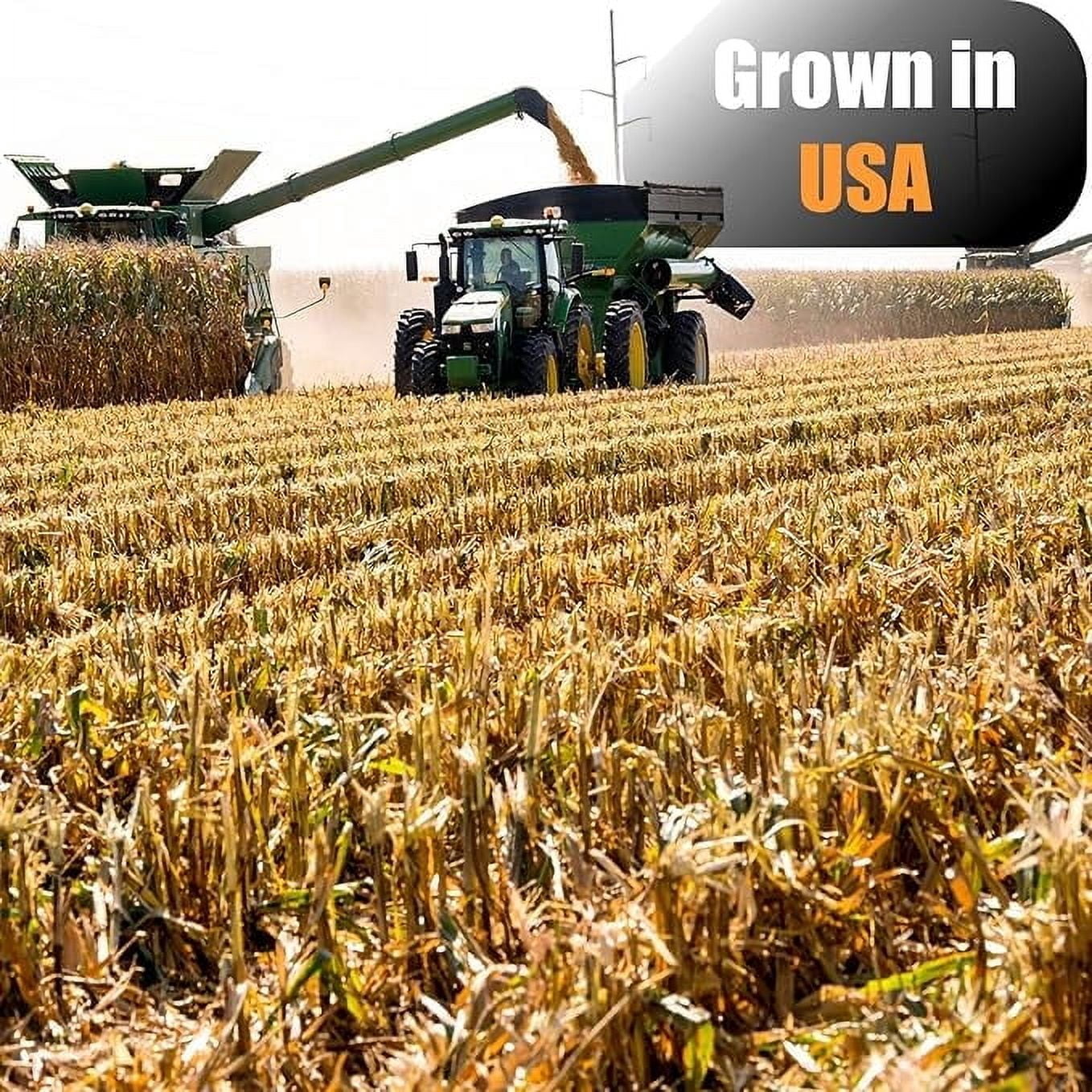 Old Potters Organic Premium Cracked Corn, Nutrition for Chicken Deer and Wildlife, NON GMO USA Grown 50 lbs