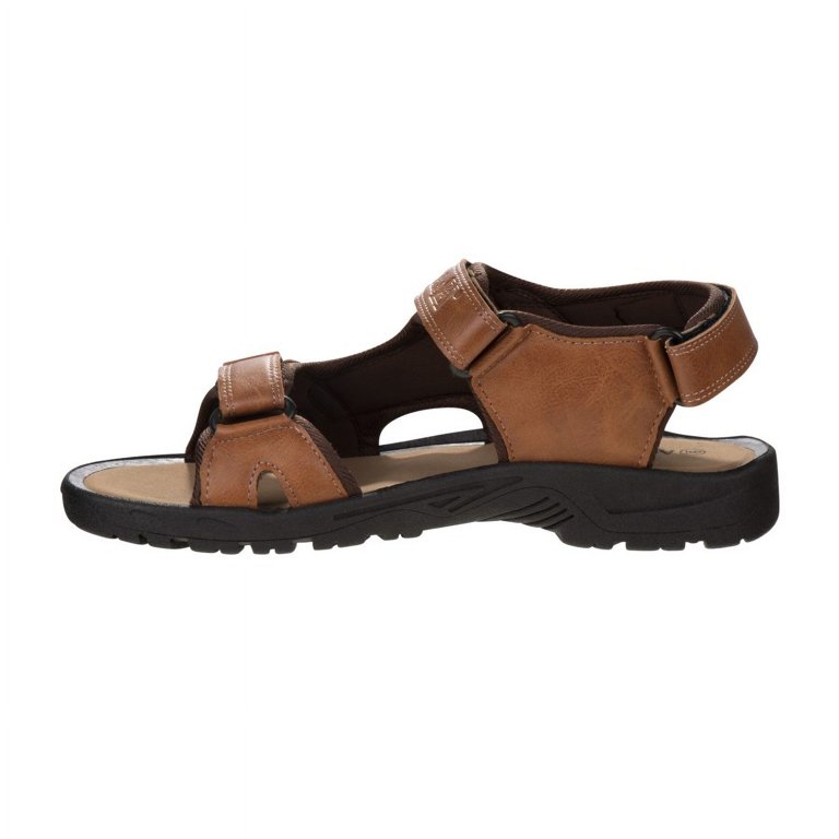Men\'s Tan Athletic Sandals Amazon.com | HEYDUDE Carson Sandal Sport Mode Tan/Brown Size  main image 4