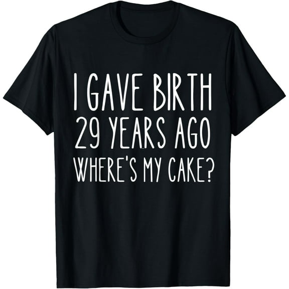 29th Birthday Mom Squad 29 year old Child Son Daughter Gift T-Shirt