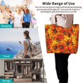 thumbnail image 4 of Yiaed Sunflower4 Print Handbag for Women Tote Purse Shoulder Bag Large Fashion Hobo Purse Handbag Shopping Tote, 4 of 5