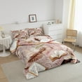thumbnail image 3 of Erosebridal Feather Print Bedding Twin Comforter Set,Book Lovers Down Comforter,Readers Room Decorative,Reversible,2-Piece, 3 of 8
