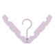 thumbnail image 1 of Perchas antideslizantes de plástico plegables y portátiles para viajes (rosa), 1 of 5