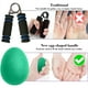 thumbnail image 4 of Fortalecedor de agarre de silicona para ejercitar los dedos. Forma de huevo de alta elasticidad para terapia de manos, alivio del estrés y rehabilitación para adultos y adolescentes. Aestivo, 4 of 7