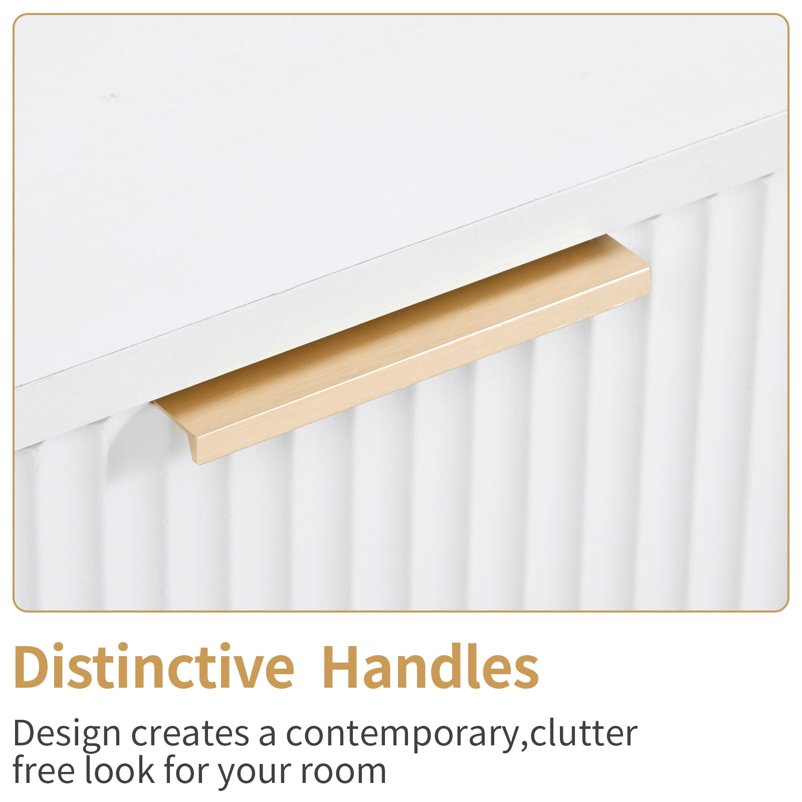 UBesGoo Dresser for Bedroom Modern Wood 7 Drawer Dresser Chest of Drawers for Bedroom, Living Room, Entryway and Closet, White