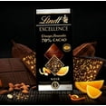 thumbnail image 3 of Lindt Chocolate Excellence Orange Almond 70% Cacao Dark Chocolate Bar, 100g/3.5oz. {Imported from Canada}, 3 of 3