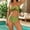 Green, variant on Solid Color Beaded Rope Two Piece Swimsuit Woman plus Size Swimwear for Women Sunflower Swimsuit Bottoms Shorts Woman Swimming Suit with Shorts Bathing Suits for Teens Girls Two Piece Ruffle Bikini