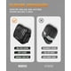thumbnail image 4 of Funda MOBOSI para AirPods Pro 2nd/1st con candado negro, 4 of 8