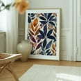 thumbnail image 6 of Where Leaves Tell Stories - Painting Botanical Floral Watercolor Pattern Autumn Nature Illustration Oak Framed Wall Art Print 16 x 20 inches, 6 of 12
