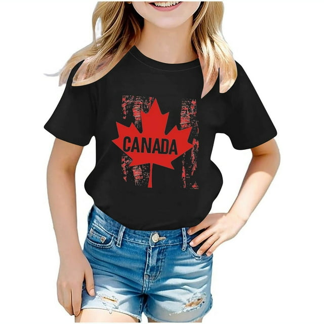COM1950s Shorts pour Filles, Crop Tops Mignons, T-Shirts pour Enfants Manches Courtes T-Shirt Graphique Col Rond Crop Top pour 3-14 Ans Filles et Garçons T-Shirt Tee, Crop Tops pour Enfants, Shorts Garçon Tout-Petit
