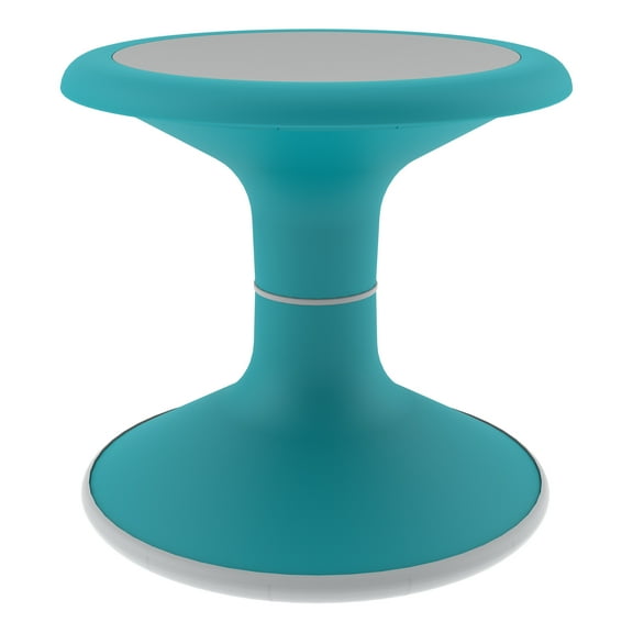 Sprogs Kids Active Motion Stool - Flexible Seating for Classroom, Office or Home 12" H Teal