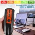 thumbnail image 3 of MesaSe Electromagnetic Radiation Detector Portable EMF Reader with Colorful LED Light High Accuracy Electromagnetic Radiation Tester Battery Powered Electric EMF Detector for Industrial, 3 of 9