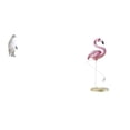 thumbnail image 1 of Escultura De Resina De Pingüino Y Flamenco, Figura Coleccionable, Adorno Decorativo, Estatua Para Inauguración De La Casa, Mesa, Bar, Dormitorio, Oficina, Jardín, Patio, Estanque, Parterre,, 1 of 8