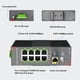 thumbnail image 2 of Conmutador Ethernet Lynxcel de 8 puertos PoE Gigabit Industrial 96 W, 2 of 9