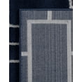 thumbnail image 2 of Marilyn Monroe Glam Collection Area Rug - Deco (6' 1" x 9' Rectangle Navy Blue Silver/Silver), 2 of 9