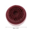 thumbnail image 3 of Unique Bargains 1 Pc Round Hair Shampoo Brush for Head Massage 2.83"x3.15" Pink, 3 of 6