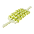 thumbnail image 1 of S SERENABLE Rouleau de Massage Flexible pour Mollets Masseur Roulant pour Dos Cuisse Cellulite Vert 4 Rangées, 1 of 9