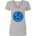 thumbnail image 3 of Inktastic Nautical Anchor Sailing Women's V-Neck T-Shirt, 3 of 5