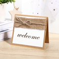 thumbnail image 3 of Toyvian 10pcs Guest Party Name Cards Table Place Cards Chic Rustic Seating Cards Wedding Table Seat Paper Cards, 3 of 3