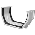 thumbnail image 1 of Genova Products RW105 Gutter Slip Joint, White, 1 of 1