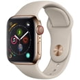 thumbnail image 1 of Refurbished Apple Watch Series 4 Stainless Steel 40mm A1975 (GPS + Cellular) Gold (Grade A+), 1 of 3