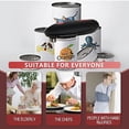 thumbnail image 3 of Heily Battery Operated Handheld Electric Can Opener - Smooth Edge, Food-Safe, 3 of 4