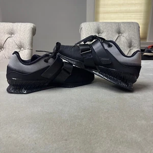 Nike Romaleos 4 'Black White' Weightlifting Shoes Men's Size 9.5 Nike Romaleos 4 'Black White' Weightlifting Shoes Men's Size 9.5