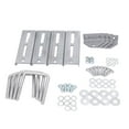 thumbnail image 2 of Kit de Support de Couchette Pivotante, Support de Couchette de Bateau de Pêche Galvanisé 12 Pouces Hauteur Réglable Robuste avec Matériel pour Remorque 3 Pouces Large 3 Pouces Hauteur Traversin, 2 of 7