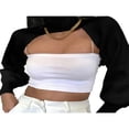 thumbnail image 1 of Pull-over Femme Pull à Col Haut Manches Longues Pull en Maille, 1 of 2