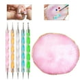 thumbnail image 4 of Juego de herramientas para uñas HomTop de 22 piezas con paleta de resina rosa, 4 of 7