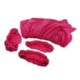 thumbnail image 1 of Milaget Housse de Drap de Lit de table de massage Réutilisable pour table de massage table de massage Cosmétique, Rouge Rose, 1 of 8